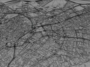 Tallin city estonia 70km Modelo 3D