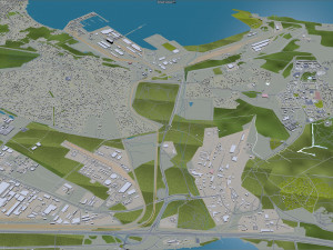 Tallin city estonia 70km Modelo 3D
