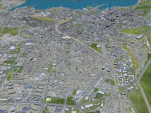 Tallin city estonia 70km Modelo 3D