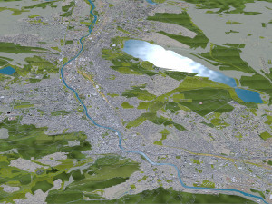 Tbilisi city georgia 60km Modelo 3D
