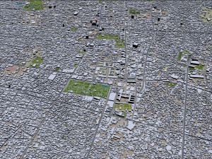 Tehran city iran 60km Modello 3D