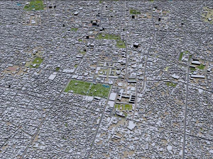 Cidade de Teer&atilde; Ir&atilde; 60 km Modelo 3D