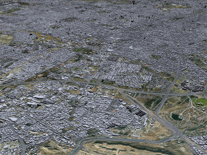 Tehran city iran 60km Modello 3D