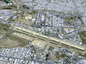 Cidade de Teer&atilde; Ir&atilde; 60 km Modelo 3D