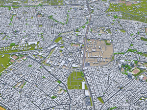 Thessaloniki city greece 30km Modelo 3D
