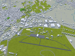Thessaloniki city greece 30km Modelo 3D