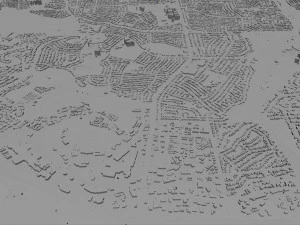 Thousand oaks city california 40km 3D Model