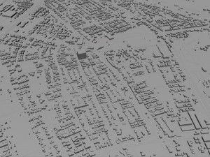 Tikrit city iraq 30km 3Dモデル