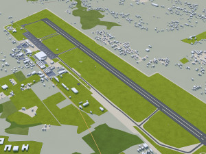 Tirana city albania 20km Model 3D