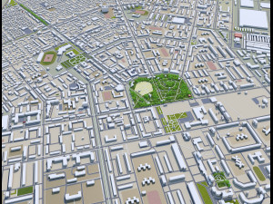 Tolyatti city russia 60km Modèle 3D
