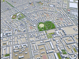 Tolyatti city russia 60km 3D Model