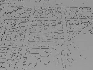 Tolyatti city russia 60km 3D Model