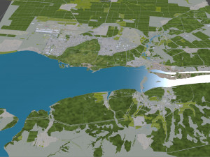 Tolyatti city russia 60km Modèle 3D
