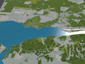Tolyatti city russia 60km 3D Model
