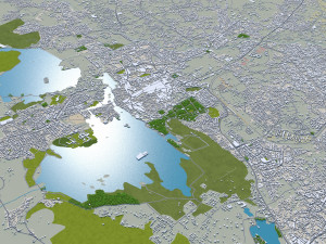 Udaipur city india 30km Modèle 3D