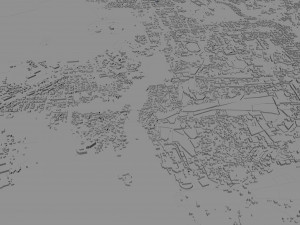 Udaipur city india 30km Modèle 3D
