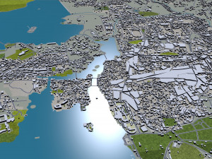 Udaipur city india 30km Modèle 3D