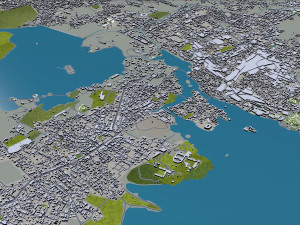 Udaipur city india 30km Modèle 3D