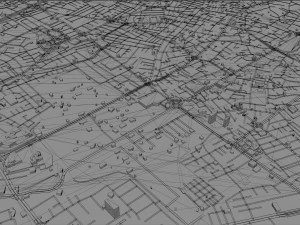 Urmia city iran 40km 3D Model