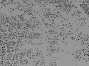 Vadodara city india 30km 3D-Modell