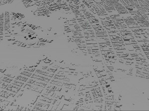 Victoria city canada 30km Modello 3D