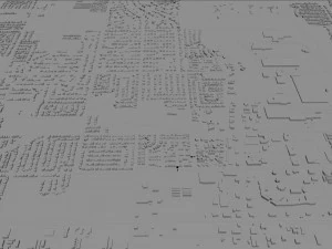 Victorville and hesperia city california usa 70km 3D Model