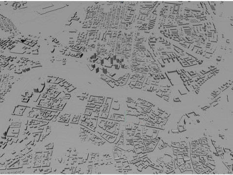Vilnius city lithuania 60km Modèle 3D