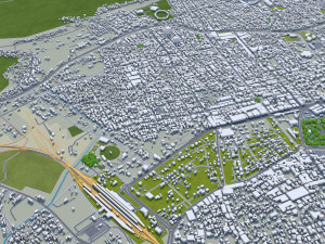 Visakhapatnam city india 80km Modèle 3D