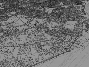 Visakhapatnam city india 80km Modèle 3D
