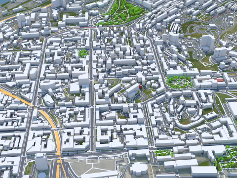 Vladivostok city russia 70km Modelo 3D
