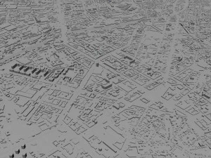 Voronezh city russia 60km 3D Model
