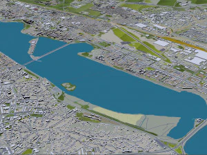 Voronezh city russia 60km 3D Model