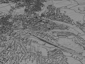 Whangarei city new zealand 30km Model 3D