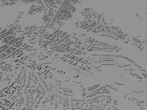 Whangarei city new zealand 30km 3D Model