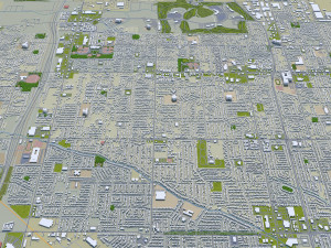 West valley city utah usa 40km 3D Модель