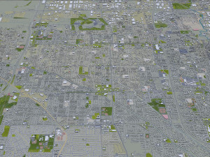 West valley city utah usa 40km 3D Модель