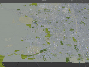 West valley city utah usa 40km 3D Модель