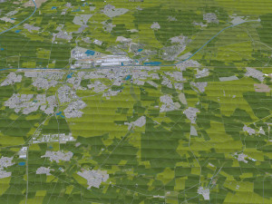 Wolfsburg city germany 40km 3D मॉडल