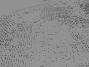 Wyoming city michigan usa 30km 3D Model