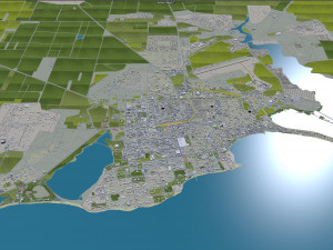 Yevpatoriya city crimea 30km 3D Модель