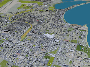 Yevpatoriya city crimea 30km 3D Модель