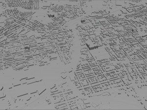 York city pennsylvania usa 30km Modello 3D
