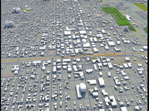 abilene city texas usa 40km Modelo 3D