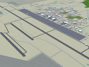 abilene city texas usa 40km Modelo 3D