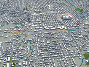 abilene city texas usa 40km Modelo 3D