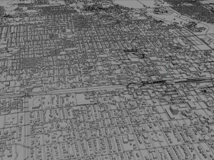 abilene city texas usa 40km Modelo 3D