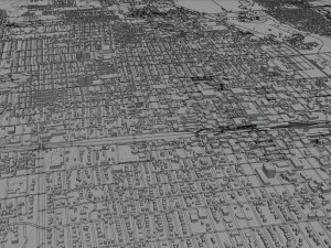 abilene city texas usa 40km 3D Model
