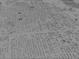 abilene city texas usa 40km 3D Model