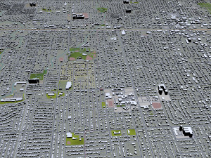 abilene city texas usa 40km Modelo 3D