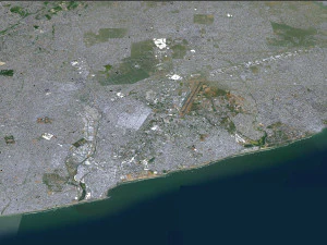 Accra city ghana 40km 3D Model